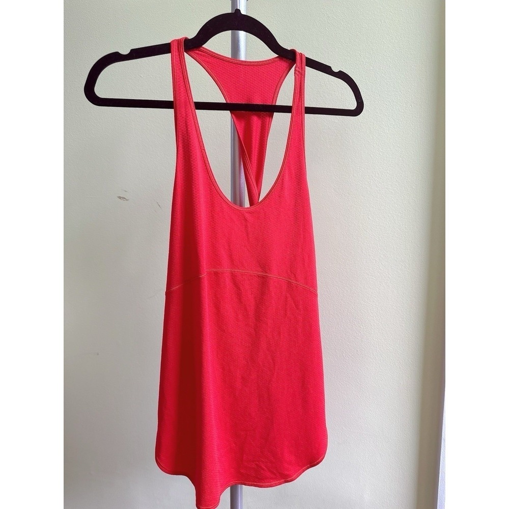 LULULEMON Twist Back Women's Tank Top Red Size 10